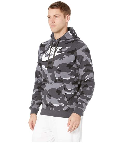 nike camouflage hoodie weiß|Nike camo pullover hoodie.